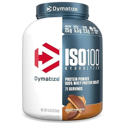 Dymatize ISO100 Hydrolyzed Whey Protein Isolate - 5 lbs (2.3 Kg)