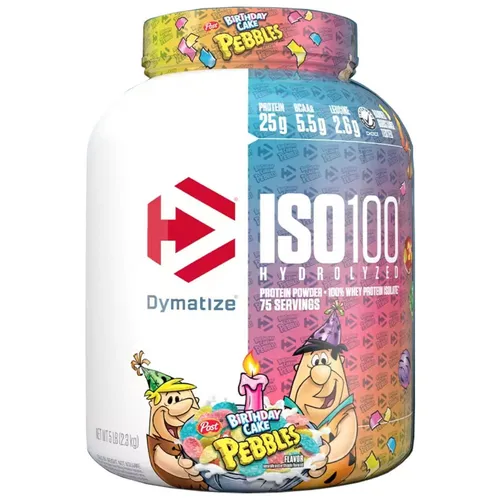 Dymatize ISO100 Hydrolyzed Whey Protein Isolate - 5 lbs (2.3 Kg)