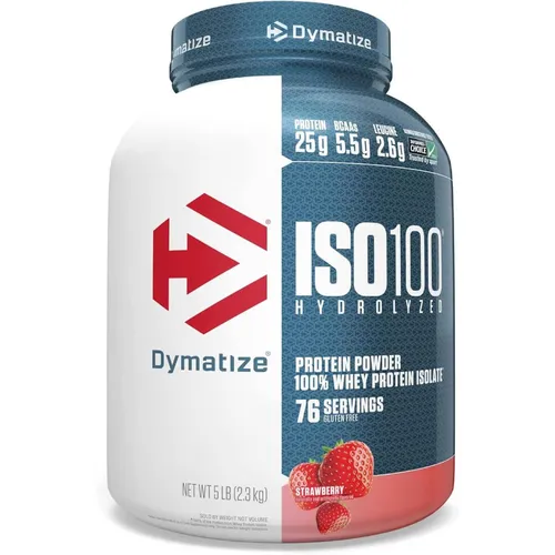 Dymatize ISO100 Hydrolyzed Whey Protein Isolate - 5 lbs (2.3 Kg)