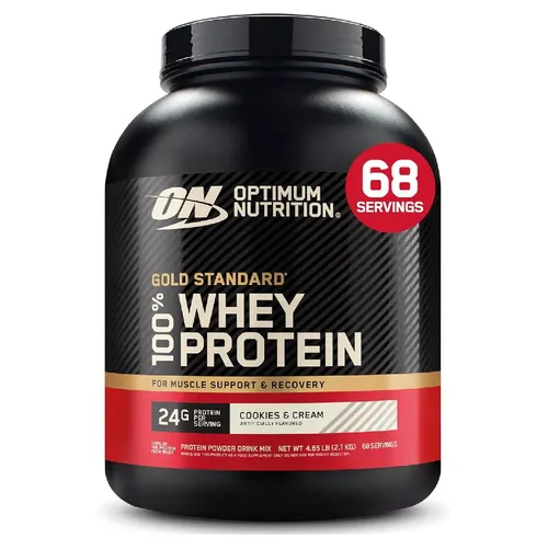 Optimum Nutrition Gold Standard 100% Whey - 5lbs - 73 Servings