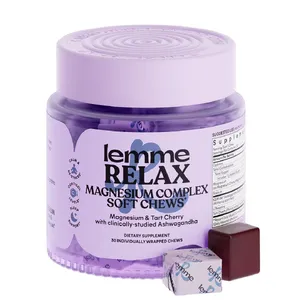 Lemme, Relax, Magnesium Complex Soft Chews, Blackberry Lemonade, 30 Chews