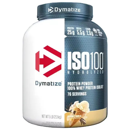 Dymatize ISO100 Hydrolyzed Whey Protein Isolate - 5 lbs (2.3 Kg)