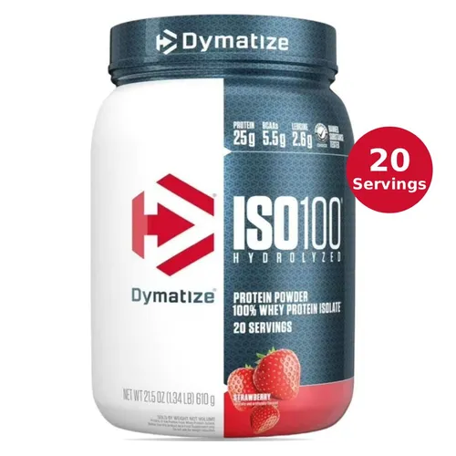 Dymatize ISO100 Hydrolyzed Whey Protein Isolate - 20 Servings