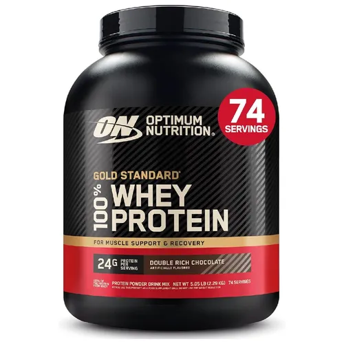 Optimum Nutrition Gold Standard 100% Whey - 5lbs - 73 Servings