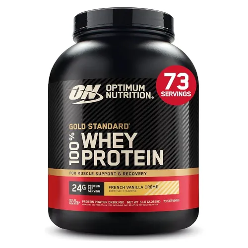 Optimum Nutrition Gold Standard 100% Whey - 5lbs - 73 Servings
