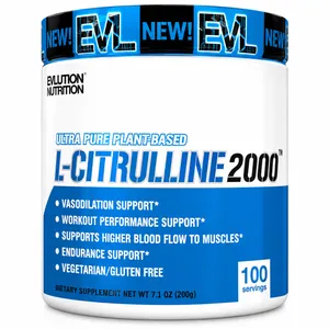 EVL L-Citrulline 2000 Unflavored - 100 Servings