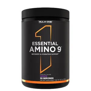 Rule 1 Essential Amino 9 EAA Powder – Grape, Recovery & Hydration Support, 30 Servings, 345g