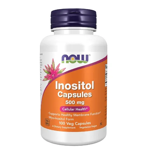 NOW Foods, Inositol, 500 mg, 100 Veg Capsules
