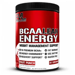 EVL BCAA Lean Energy Fruit Punch - 30 Servings